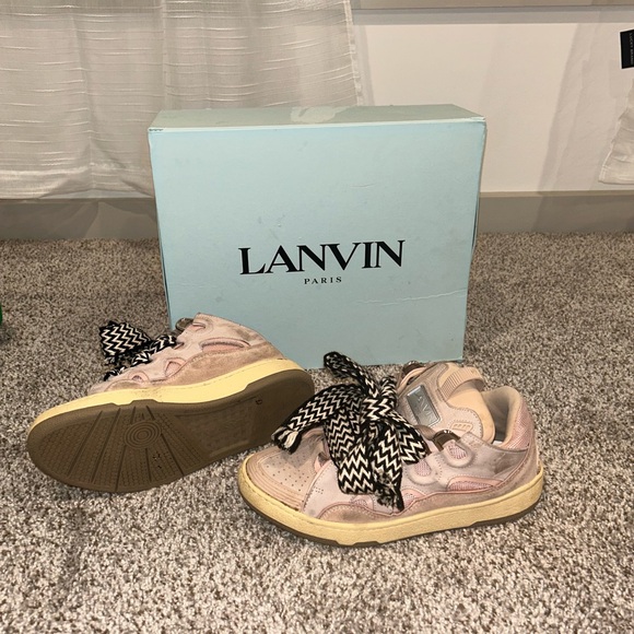 Light pink Lanvin sneakers size 40 - Picture 4 of 5